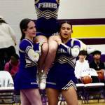 Contributed photo by John Stimpson
Friday Harbor Cheer Squad kept spirits high!