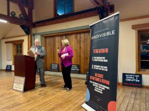 Contributed photo
Professor George Epps and Diane Martindale