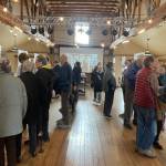 Contributed photo.
Islanders take a peek at what a new library could look like.