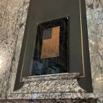Annika Hauer photo.
In the State Reception Room, where the 250th birthday ceremony was held, a U.S. flag with 42 stars hangs on the wall, a rare artifact from when Washington was the countrys newest state.