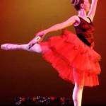 Lila Horn performing the La Esmeralda variation. Photo by Kim Bamberg.