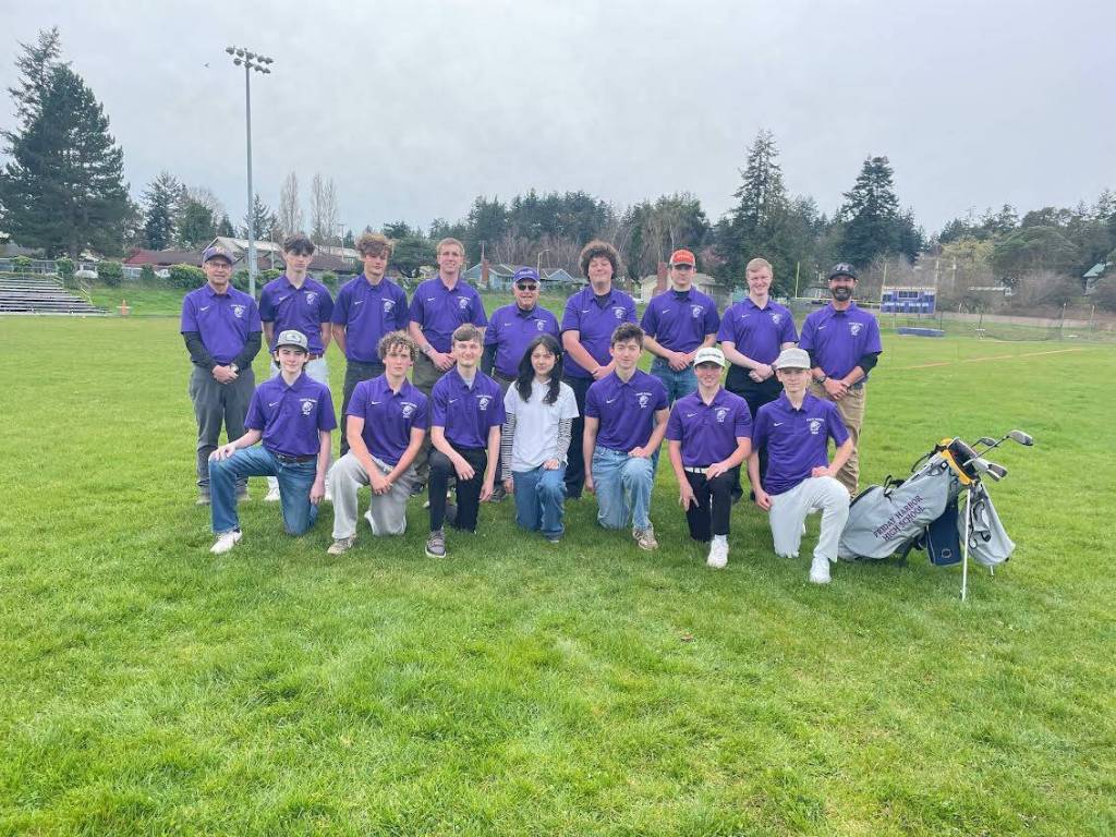 Contributed photo
Friday Harbor Wolverines golf team