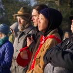 Darrell Kirk photo.
From the Sacred Sunrise Ceremony atop Mount Constitution in 2025s Gathering of the Eagles.