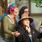 Darrell Kirk photo.
Community members come together for the Gathering of the Eagles.