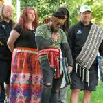 Darrell Kirk photo.
Community members come together for the Gathering of the Eagles.