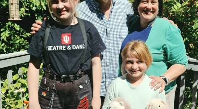 Contributed photo
Dave and Linnea Anderson with their two daughters.