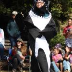 Center for Whale Research donned whale costumes.