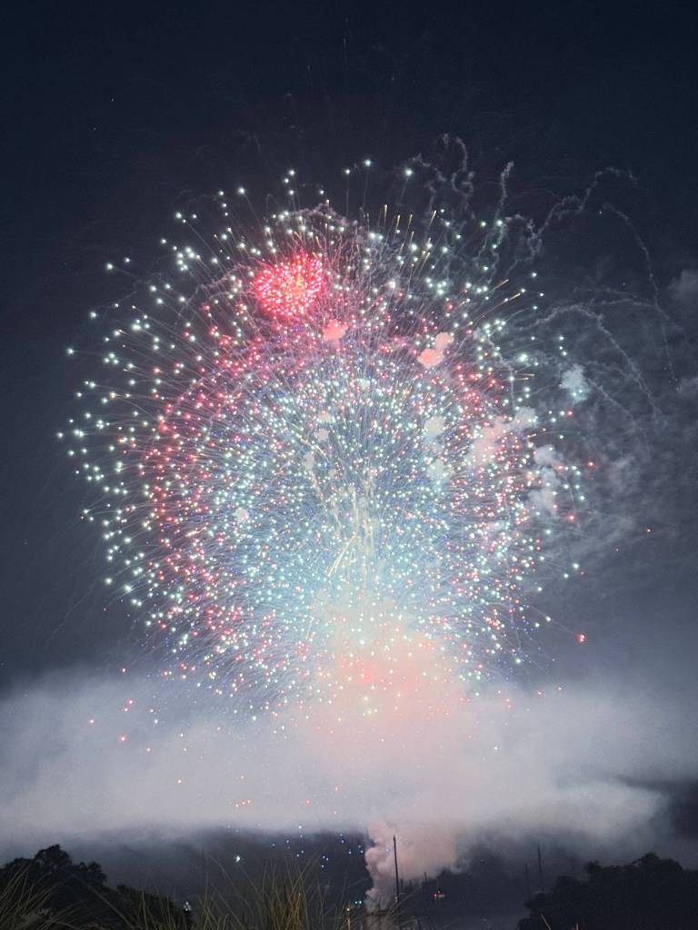 Heather Spaulding  Staff photo
Fireworks finale