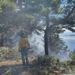Lopez Fire photo.