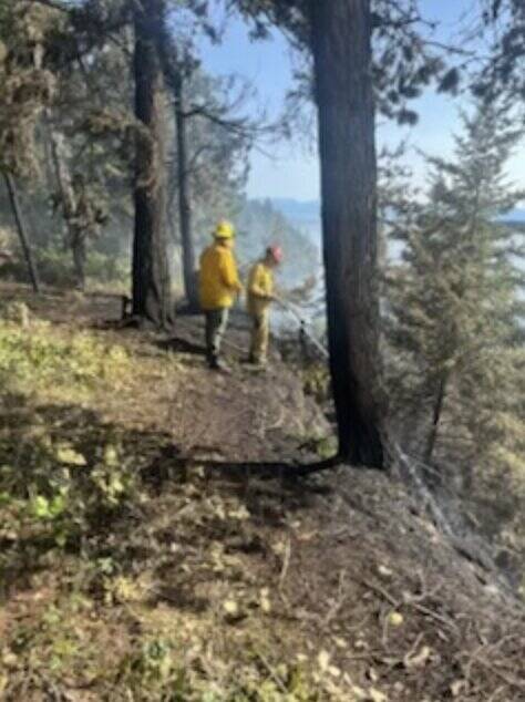 Lopez Fire photo.