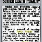 Contributed photo.
A newspaper article from The American.