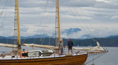 Darrell Kirk \ Staff photo
A boat from Aqua Chautauqua.